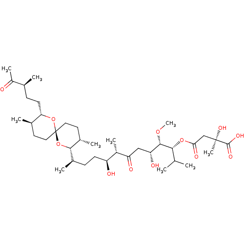 Chemical structure of BindingDB Monomer ID 50127376