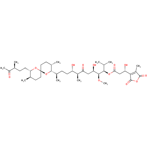 Chemical structure of BindingDB Monomer ID 50127377