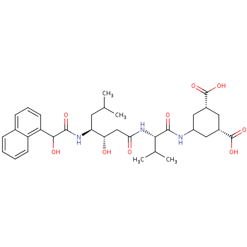 Chemical structure of BindingDB Monomer ID 50127401