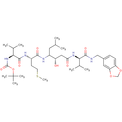 Chemical structure of BindingDB Monomer ID 50127423