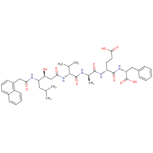 Chemical structure of BindingDB Monomer ID 50127424