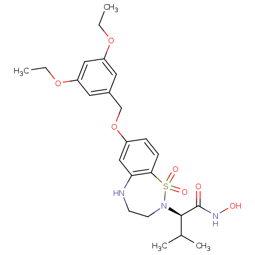 Chemical structure of BindingDB Monomer ID 50127455