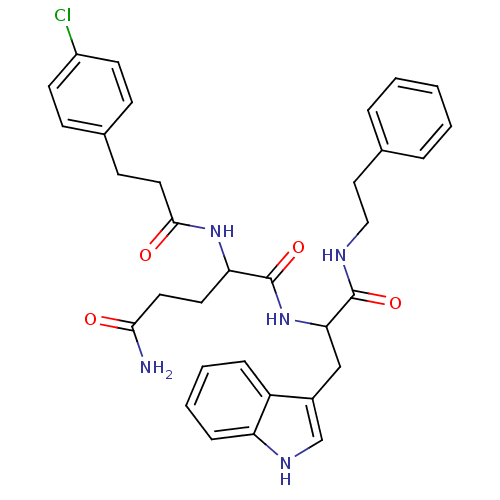 Chemical structure of BindingDB Monomer ID 50127545
