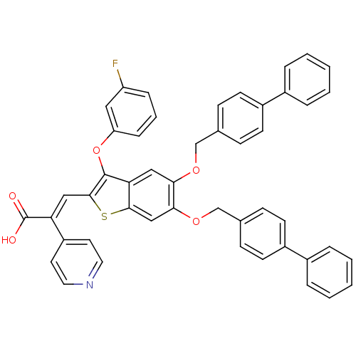 Chemical structure of BindingDB Monomer ID 50127726