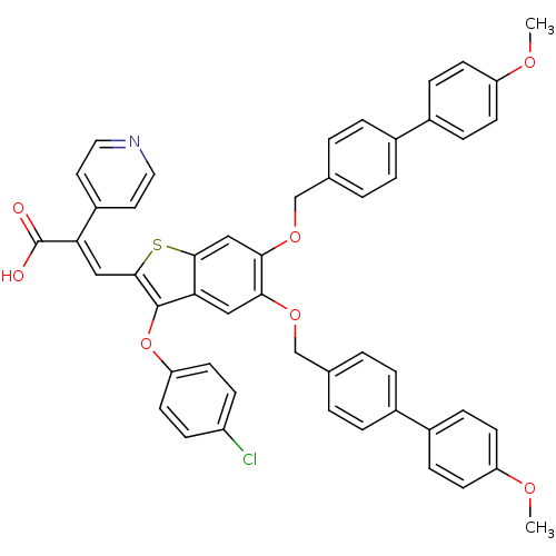 Chemical structure of BindingDB Monomer ID 50127732