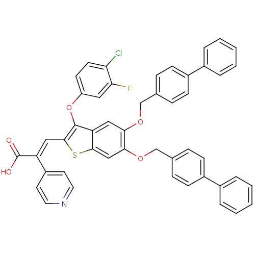 Chemical structure of BindingDB Monomer ID 50127736