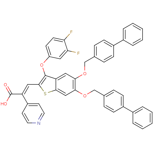 Chemical structure of BindingDB Monomer ID 50127739
