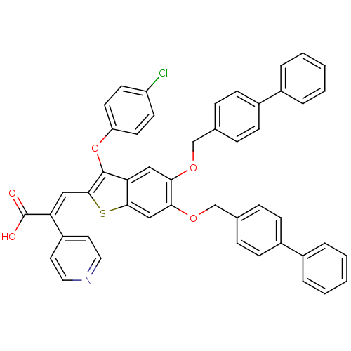 Chemical structure of BindingDB Monomer ID 50127743