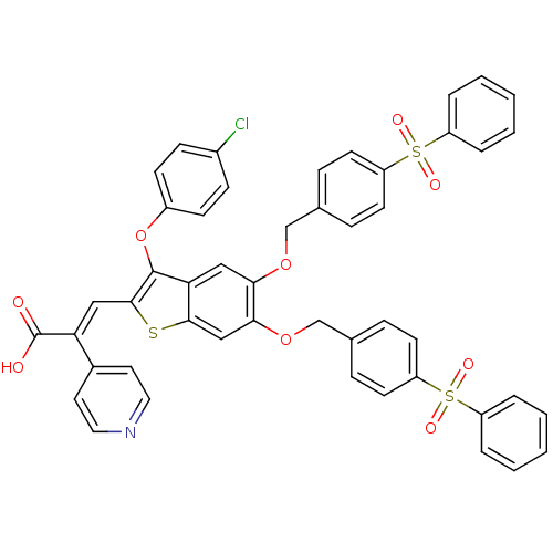 Chemical structure of BindingDB Monomer ID 50127747