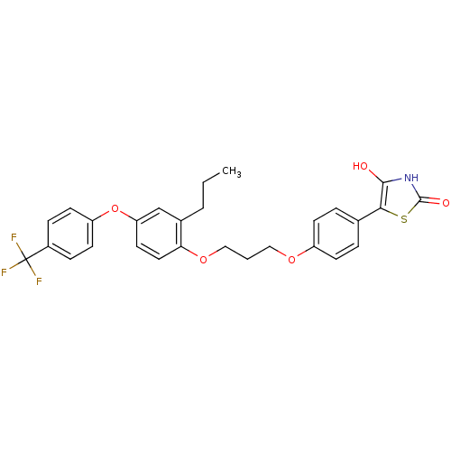 Chemical structure of BindingDB Monomer ID 50127929