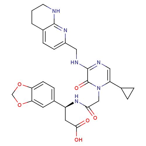 Chemical structure of BindingDB Monomer ID 50127944