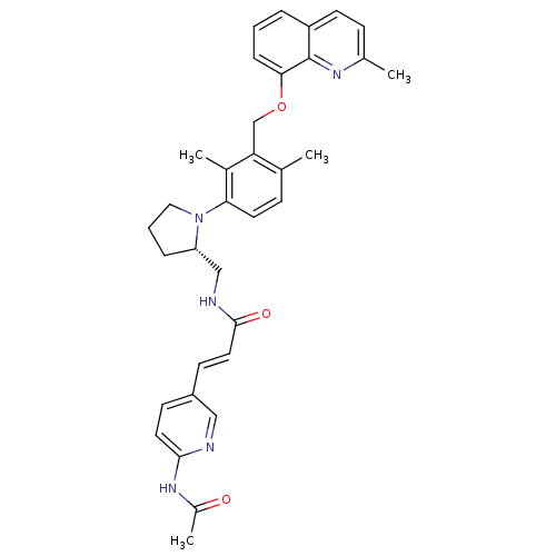 Chemical structure of BindingDB Monomer ID 50128296