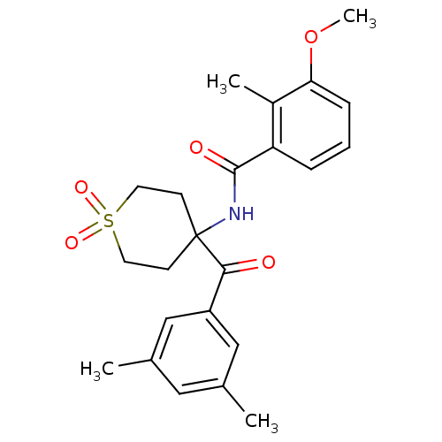 Chemical structure of BindingDB Monomer ID 50128308