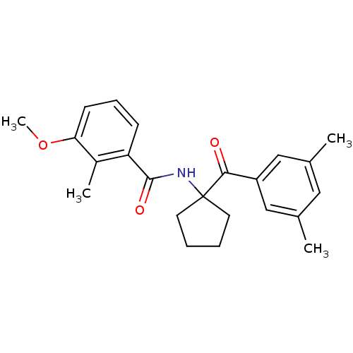 Chemical structure of BindingDB Monomer ID 50128313