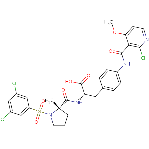 Chemical structure of BindingDB Monomer ID 50128320