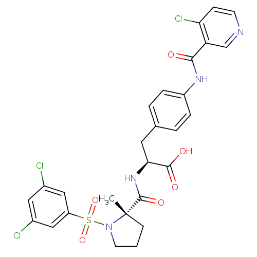 Chemical structure of BindingDB Monomer ID 50128324