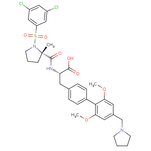 Chemical structure of BindingDB Monomer ID 50128326