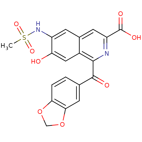 Chemical structure of BindingDB Monomer ID 50128429