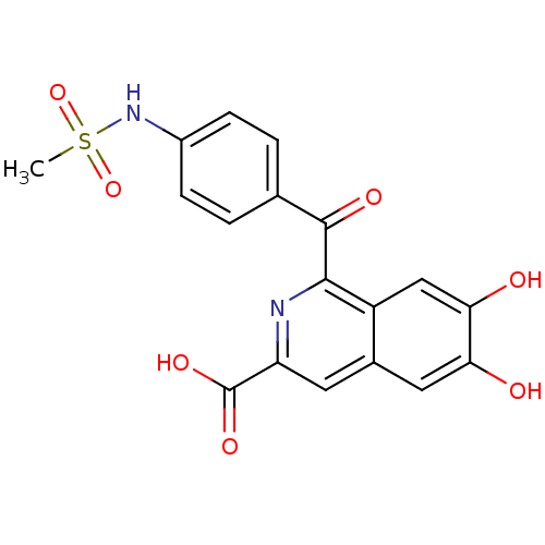 Chemical structure of BindingDB Monomer ID 50128441