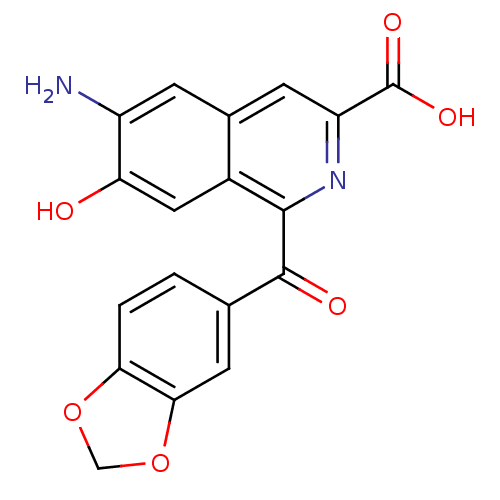 Chemical structure of BindingDB Monomer ID 50128445