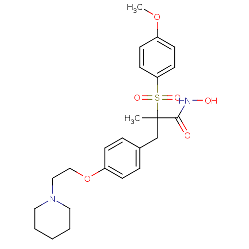 Chemical structure of BindingDB Monomer ID 50128597