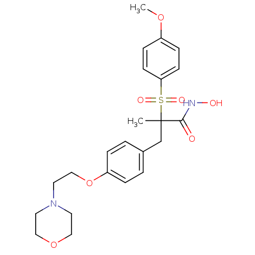 Chemical structure of BindingDB Monomer ID 50128622