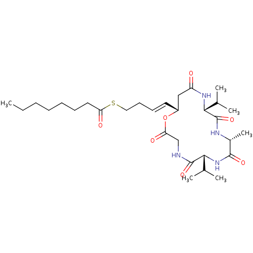 Chemical structure of BindingDB Monomer ID 50129132