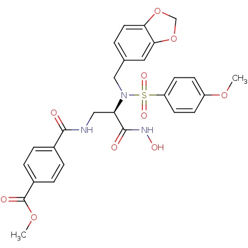 Chemical structure of BindingDB Monomer ID 50129204