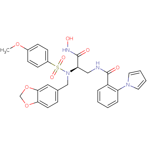 Chemical structure of BindingDB Monomer ID 50129206