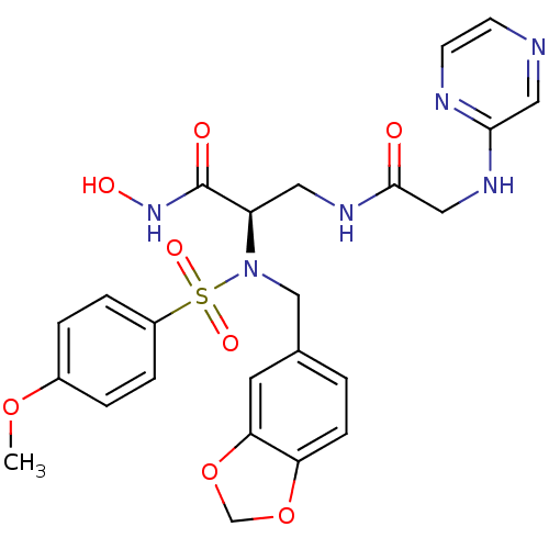 Chemical structure of BindingDB Monomer ID 50129215
