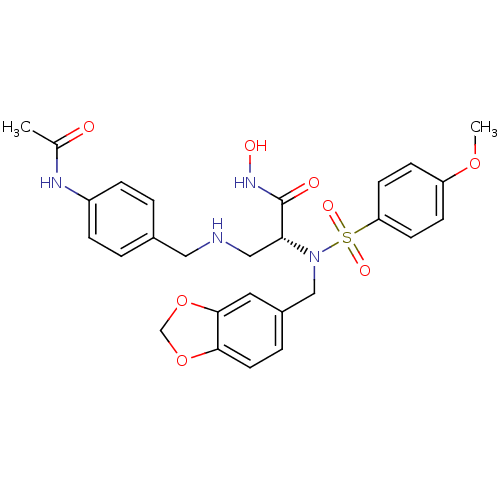 Chemical structure of BindingDB Monomer ID 50129219