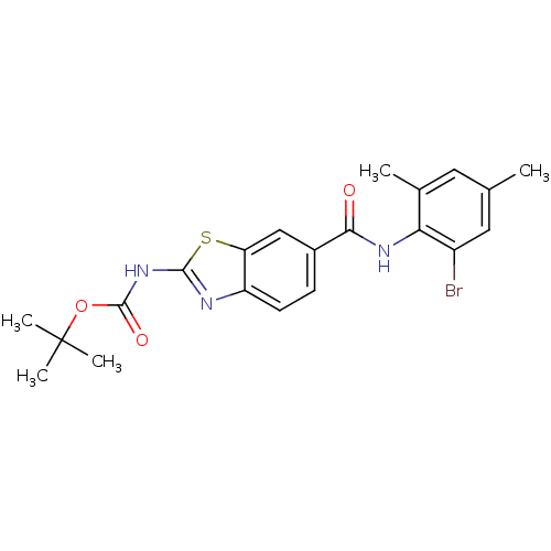 Chemical structure of BindingDB Monomer ID 50129322