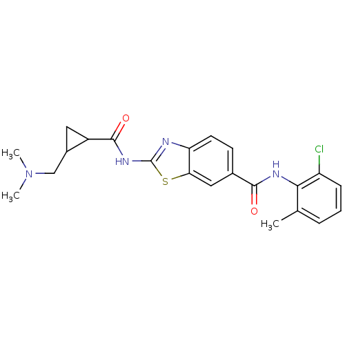Chemical structure of BindingDB Monomer ID 50129327
