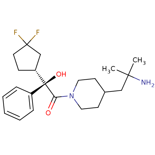 Chemical structure of BindingDB Monomer ID 50129384