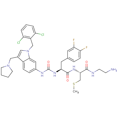 Chemical structure of BindingDB Monomer ID 50129487
