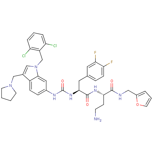 Chemical structure of BindingDB Monomer ID 50129489