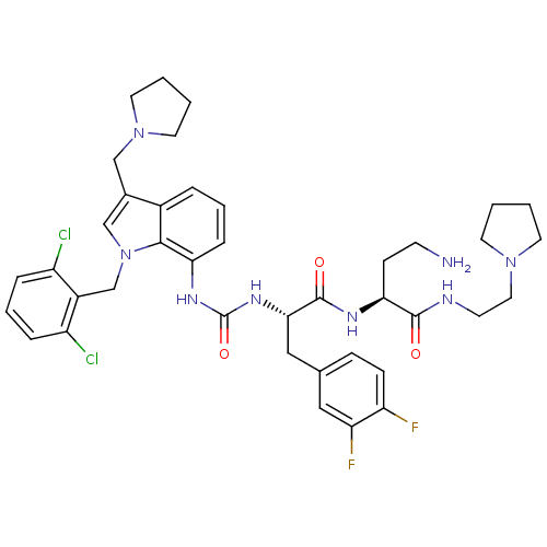 Chemical structure of BindingDB Monomer ID 50129494
