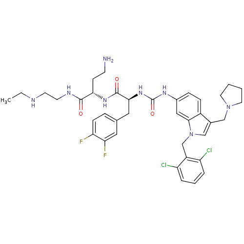 Chemical structure of BindingDB Monomer ID 50129495