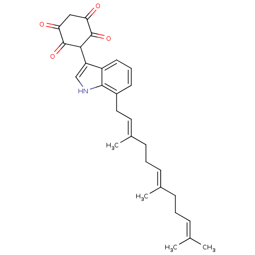 Chemical structure of BindingDB Monomer ID 50129576