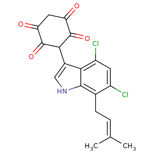 Chemical structure of BindingDB Monomer ID 50129580