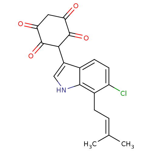 Chemical structure of BindingDB Monomer ID 50129581