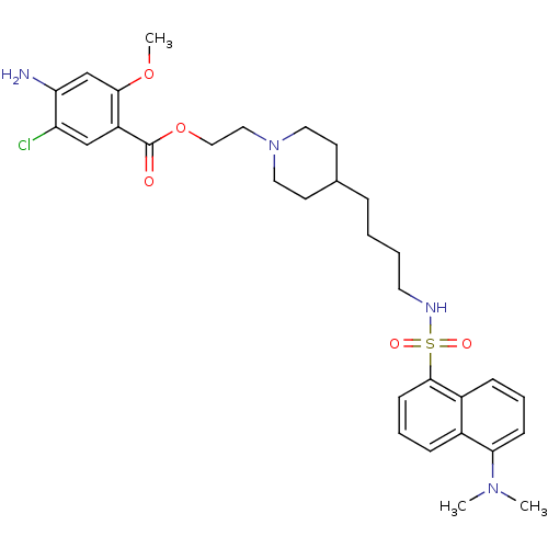 Chemical structure of BindingDB Monomer ID 50129618