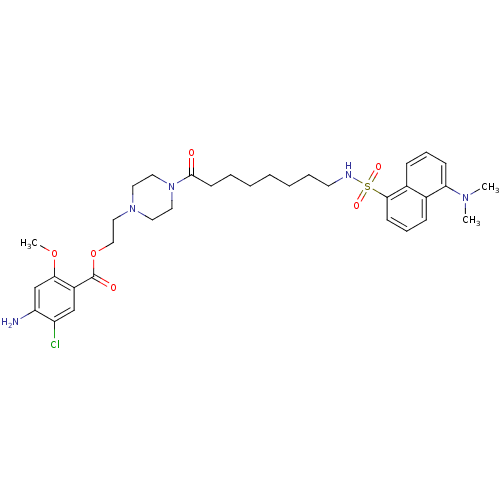 Chemical structure of BindingDB Monomer ID 50129619