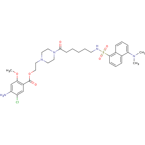 Chemical structure of BindingDB Monomer ID 50129620