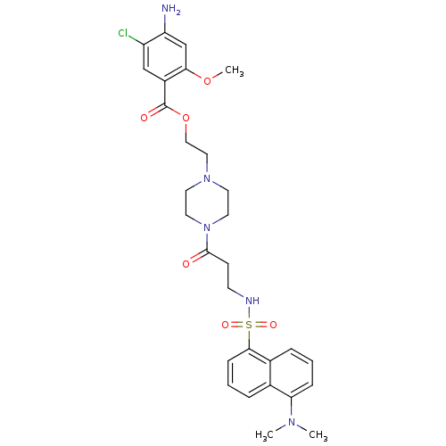 Chemical structure of BindingDB Monomer ID 50129622