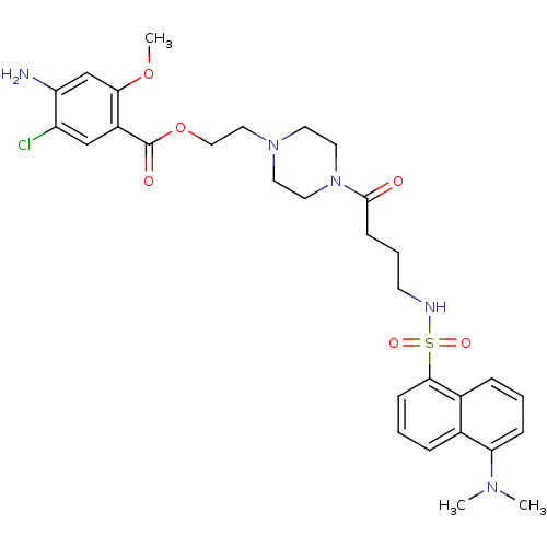 Chemical structure of BindingDB Monomer ID 50129627