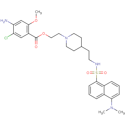 Chemical structure of BindingDB Monomer ID 50129628