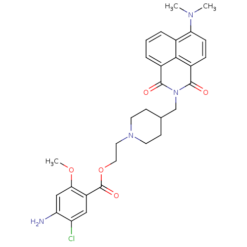 Chemical structure of BindingDB Monomer ID 50129629