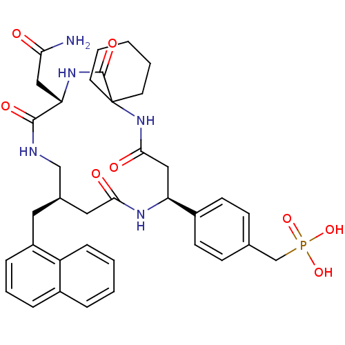 Chemical structure of BindingDB Monomer ID 50129634
