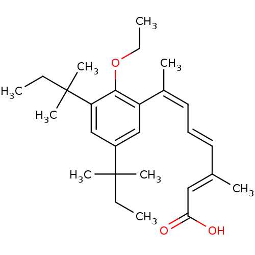 Chemical structure of BindingDB Monomer ID 50129722
